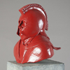 ..Red Victor III<br>Bronze<br>18  x 10   x 9 inches (Steel Base 44" tall)