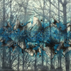 ..Microcosm<br>Photo Encaustic<br>24 x 60 inches