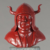..Red Victor II<br>Bronze<br>18 � x 10 �  x 9 inches (Steel Base 44" tall)